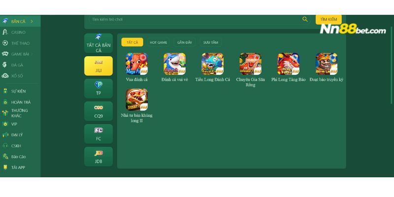 Những tính năng đặc biệt của game bắn cá tại nhà cái Nn88