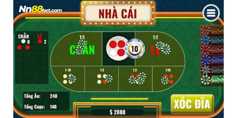 Kinh nghiệm chơi game xóc đĩa Nn88 có cơ hội chiến thắng và nhận thưởng cao